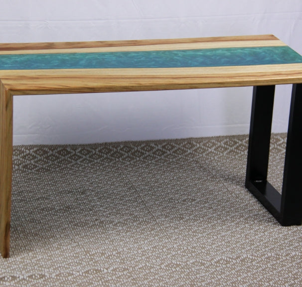 Coffee Table with Waterfall Look