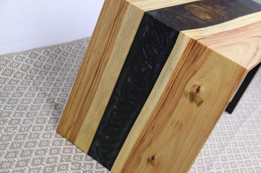 Coffee Table with Waterfall Look