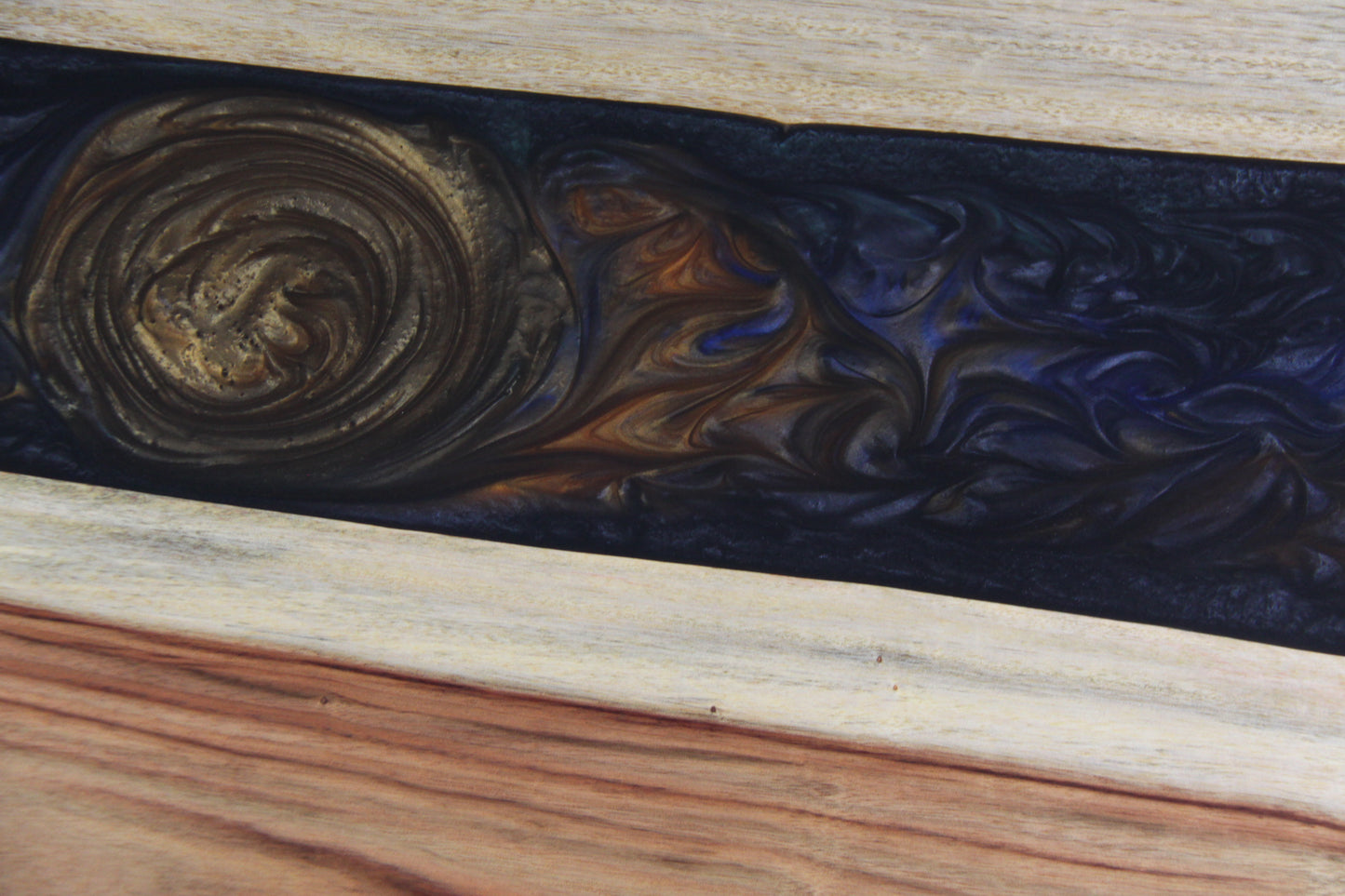 Coffee Table with Waterfall Look